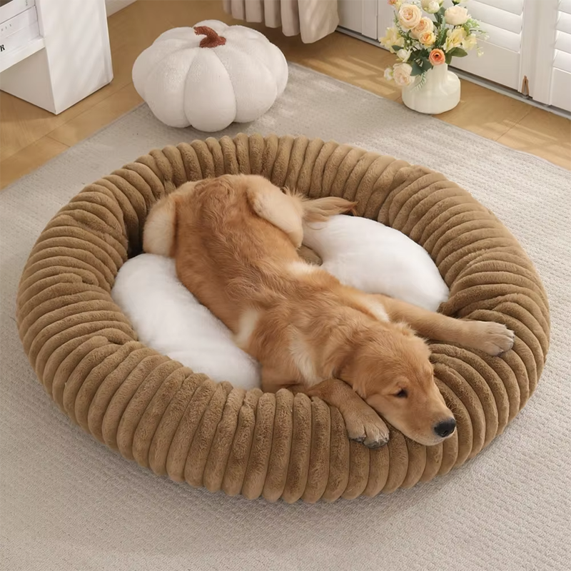 PET ROUND SOFT WATER PROOF BED